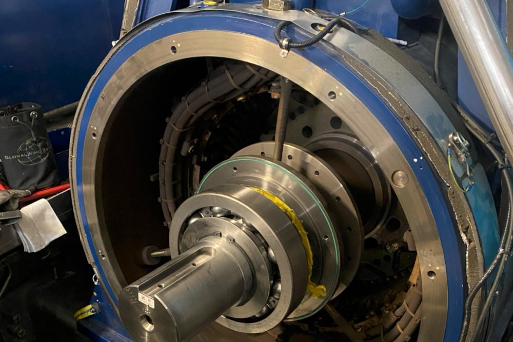 Lagerbyte av generator i vindkraftverk